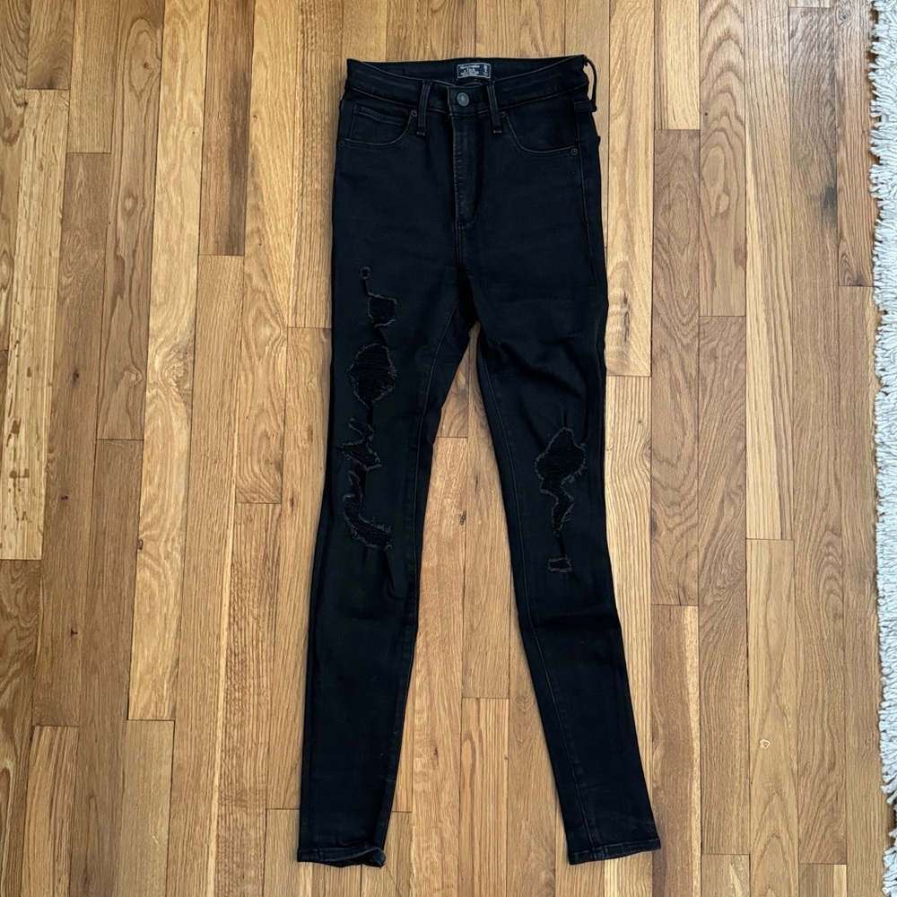 Abercrombie & Fitch Simone High Rise Super Skinny Jeans